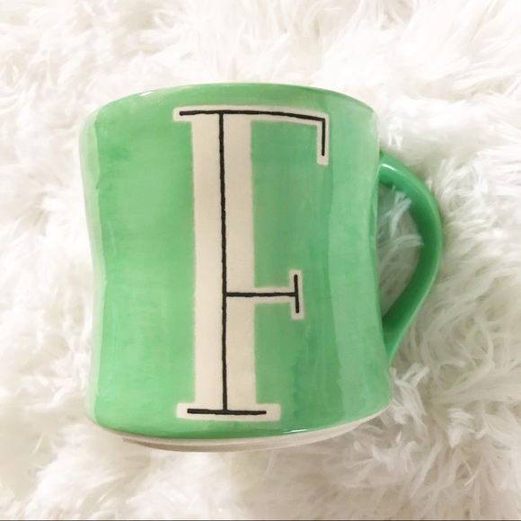 Anthropologie Other - Anthropologie Monogram Letter “F” Coffee M…